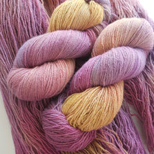 Load image into Gallery viewer, Shetland Silk Fingering &#39;Purple Sunset&#39;
