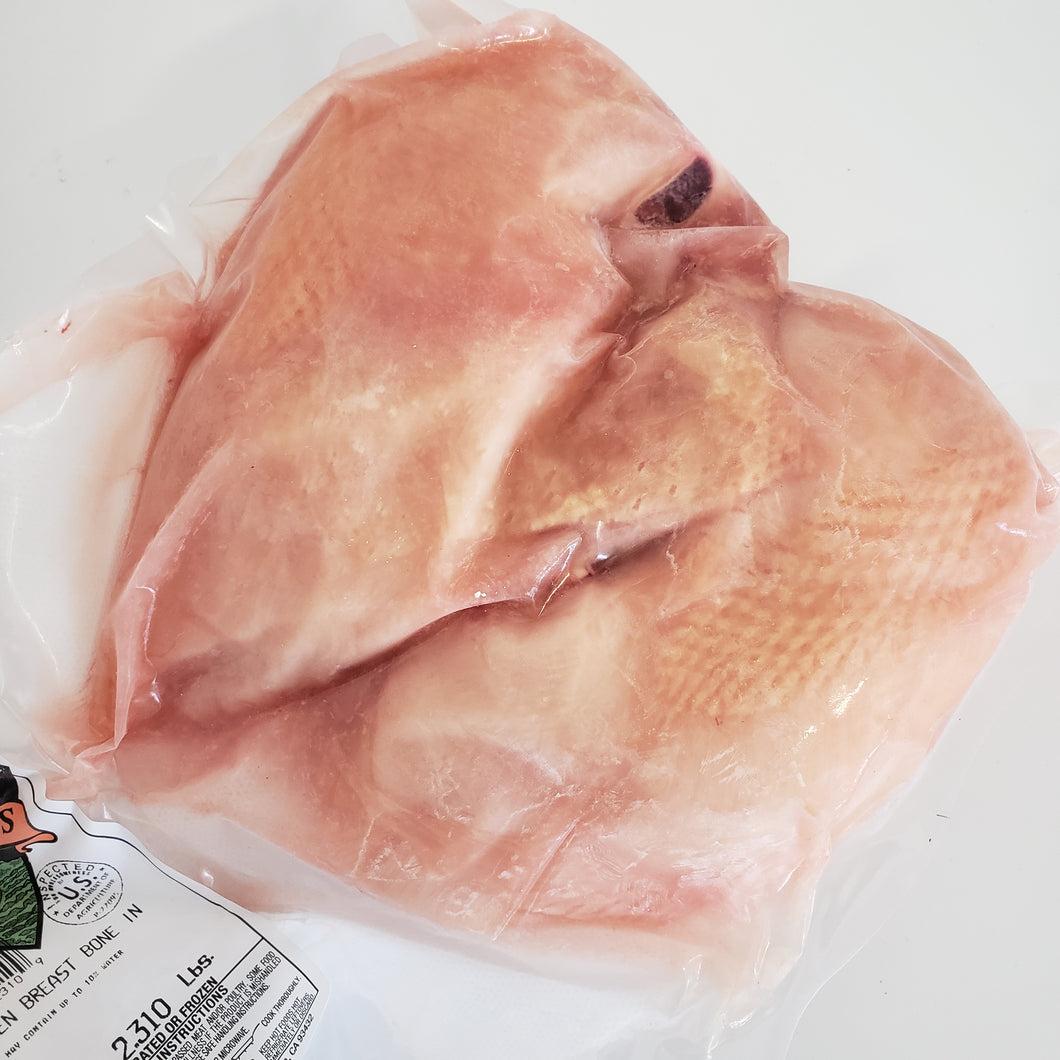 Chicken Bone-In Breasts $12/lb